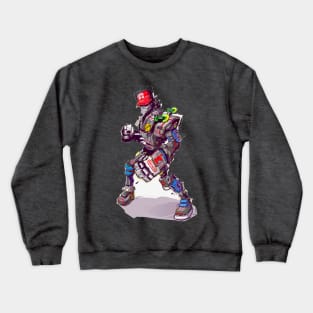 Urban cool robot Crewneck Sweatshirt